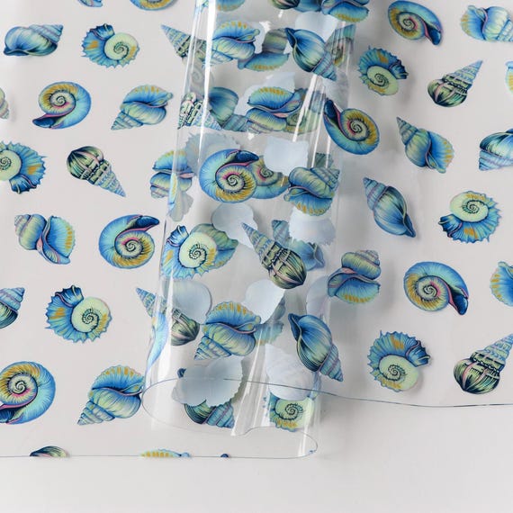 Tula Pink Floral Reef Collection Vinyl - Lil' Shelly
