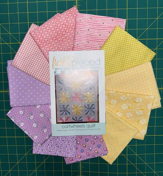 Cartwheels Quilt Kit from Freshly Pieced (Lap Size)