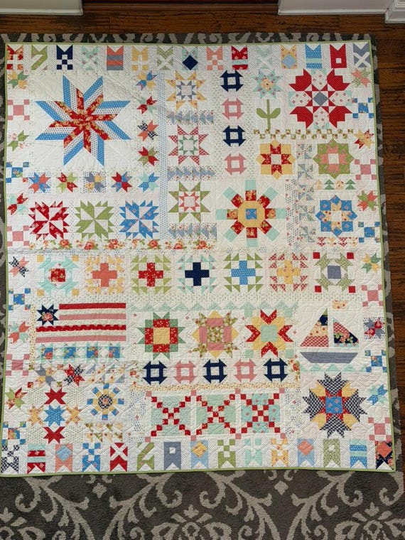 Summertime Picnic -  (Finished Quilt)