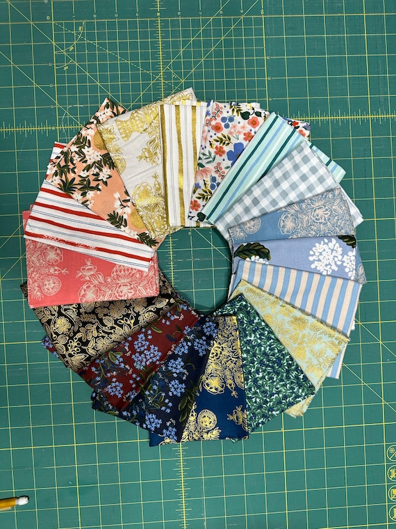 Rifle Paper Co. - Curated FQ Bundle of Coordinating Fabrics