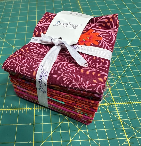 Lipstick Fat Quarter Bundle by Kaffe Fassett from Free Spirit Fabrics