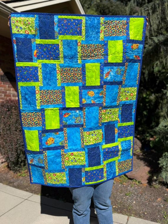 Oceans - Baby Quilt