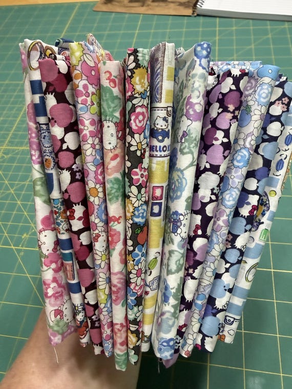 Hello Kitty Liberty Tana Lawn FQ Bundle - (Flowers) - RARE FIND