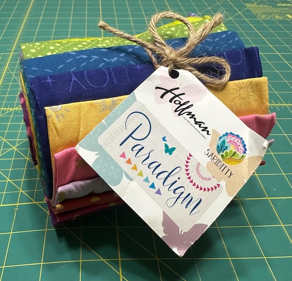 Paradigm Fat Quarter Bundle by Sarditty from Hoffman Fabrics