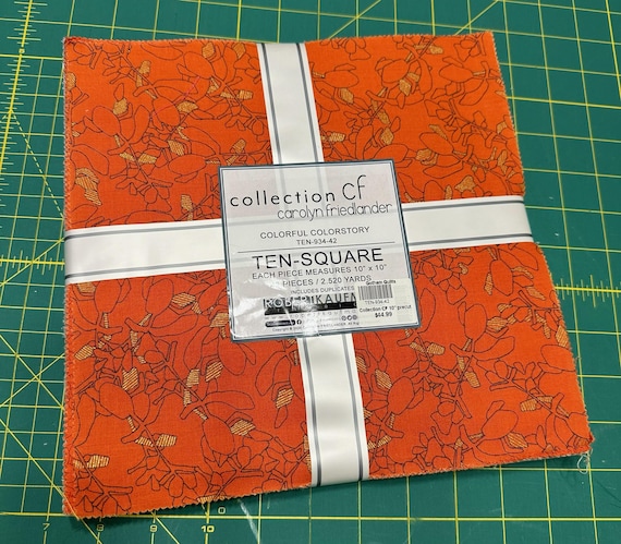 Collection CF 10" Square Bundle by Carolyn Friedlander from Robert Kaufman - RARE FIND