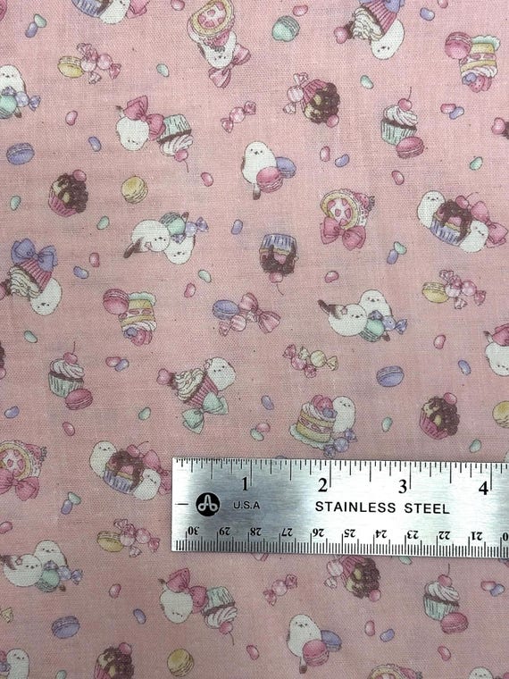 Sweet Treats (Pink) - Double Gauze