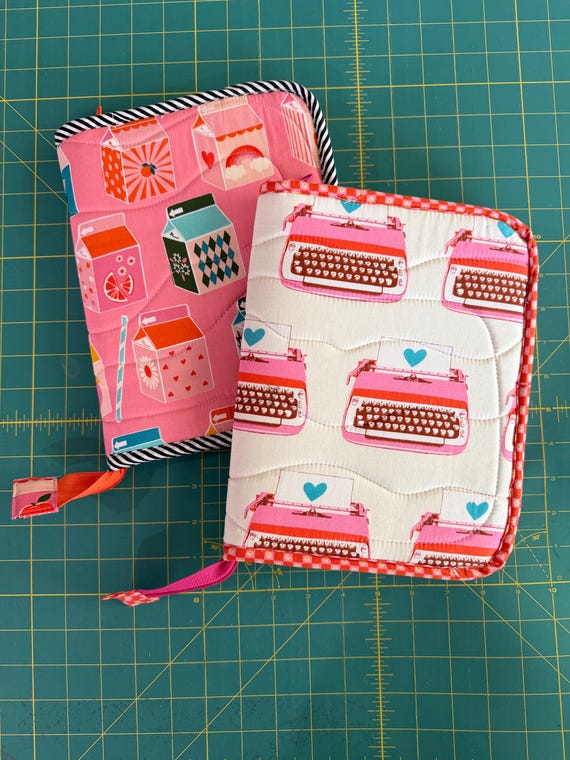 Atlas Zipper Case - Ruby Star Society Fabric