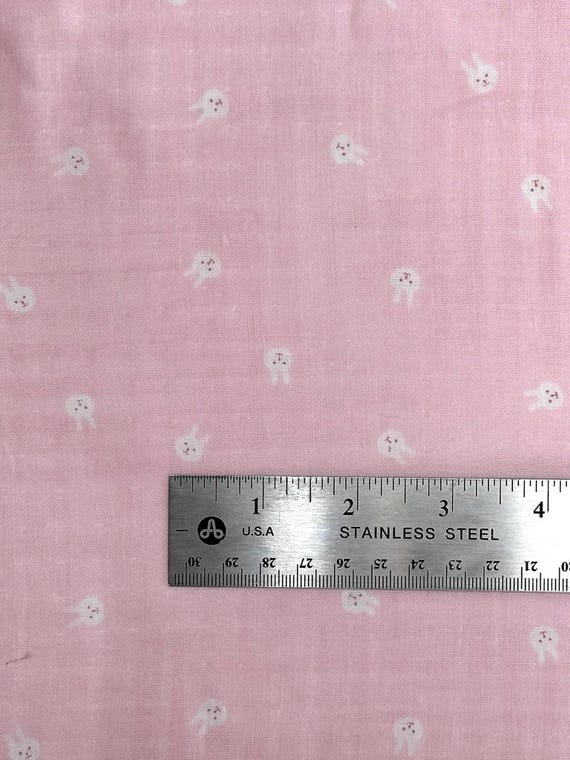 Bunnies (Pink) - Double Gauze