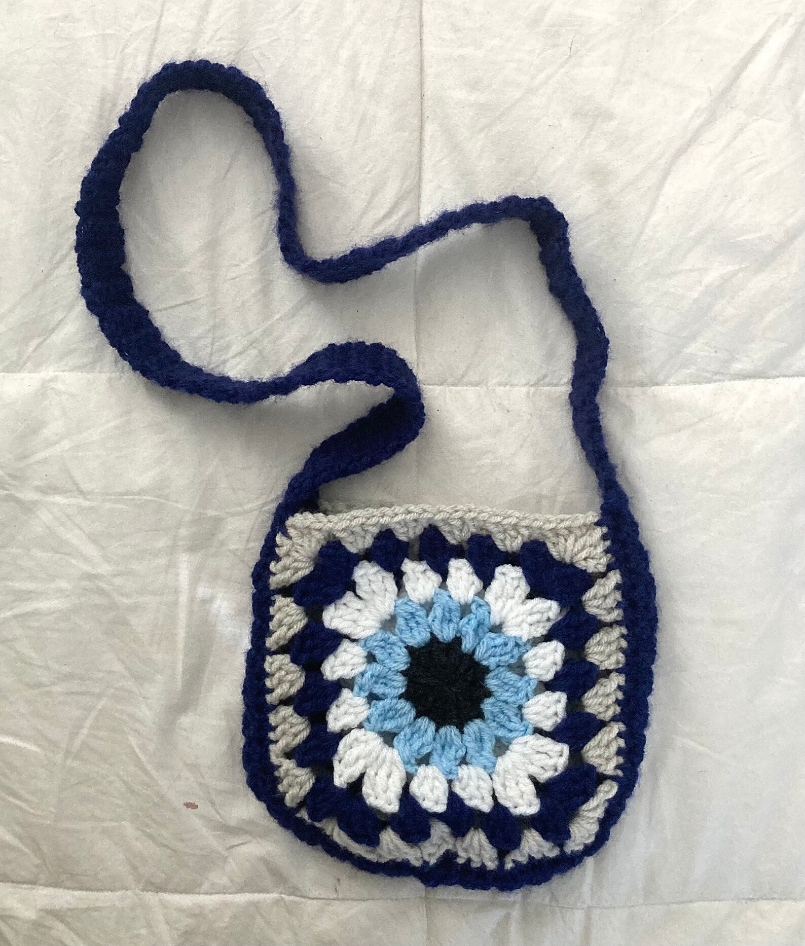 Crochet crossbody granny square bag PATTERN Etsy