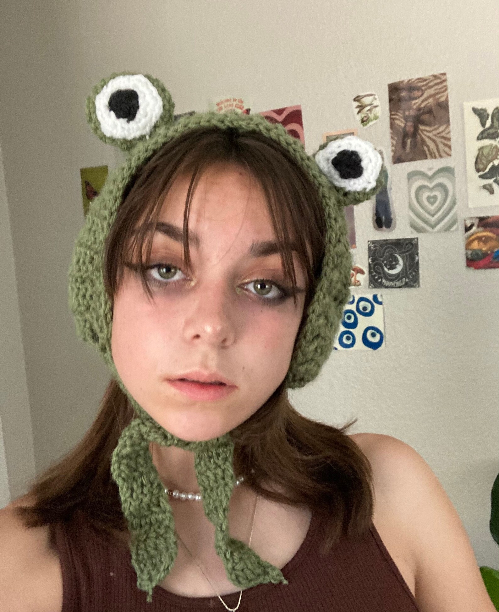 Crochet Frog Headband/ Earmuffs Etsy