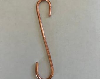 Copper S-Hook 6"