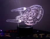 LED Spaceship USS Enterprise NCC 1701 Night Ligh Gift Touch Switch