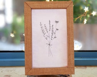 Marco elegante, regalo para ella, decoración en la pared o estante, tarjeta de regalo 3d, bricolaje, marco hecho en casa a partir de una hoja de papel A4, regalo de origami simple