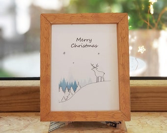 Christmas Paper Frame Set