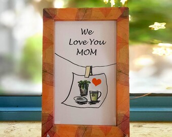 Mother's Day, Gift to Mom,DIY, Frame,Origami Frame,Simple DIY,Picture Frame,3d Card