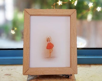 Marco de papel suave- Decoración de pared o estante, aspecto natural, bricolaje, marco hecho en casa de hoja de papel A4, regalo de origami simple