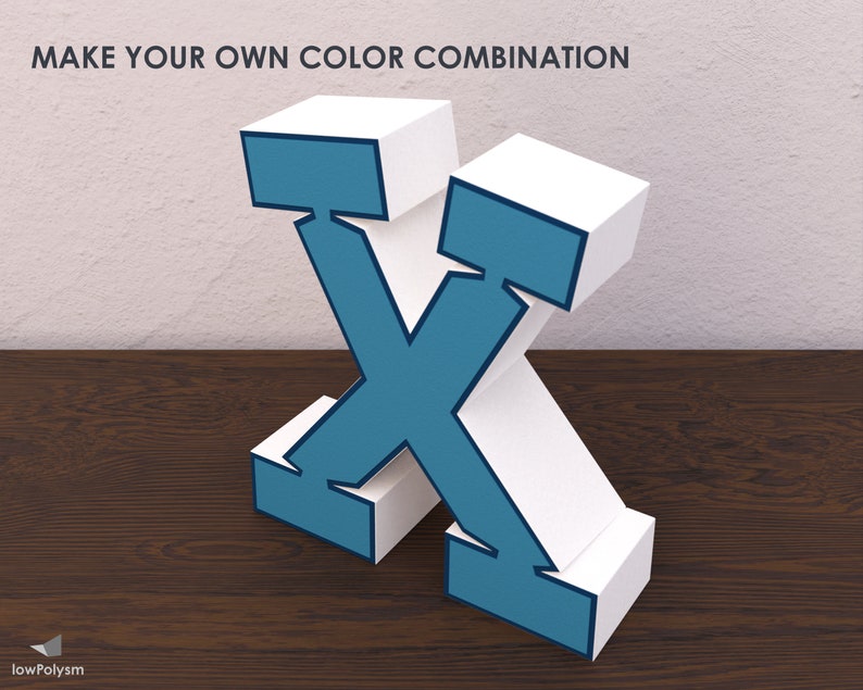 Graffiti 3d Letter X Pattern PDF SVG Template File DXF Cut - Etsy