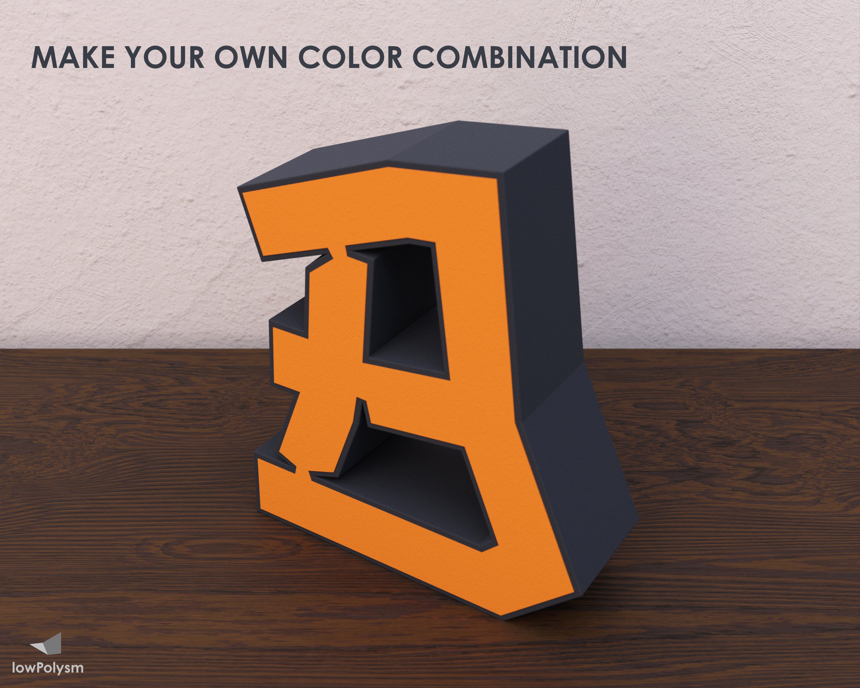 Graffiti 3d Letter B Template DIY Paper Letter 3d Model Etsy