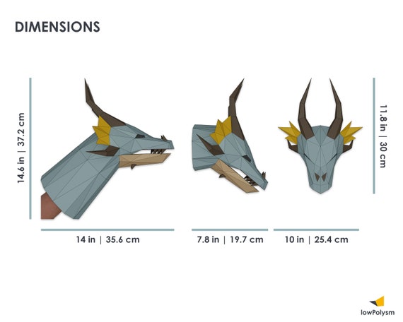 How to Draw a Realistic Dragon Head in 3D Space