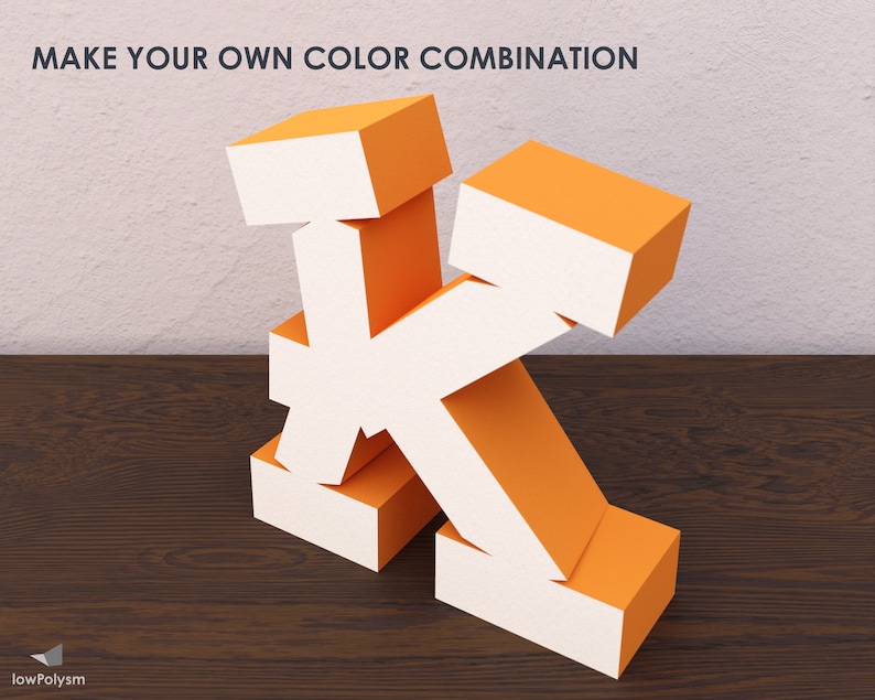 Graffiti 3d Letter K Template SVG 3d Letters for Cricut Etsy