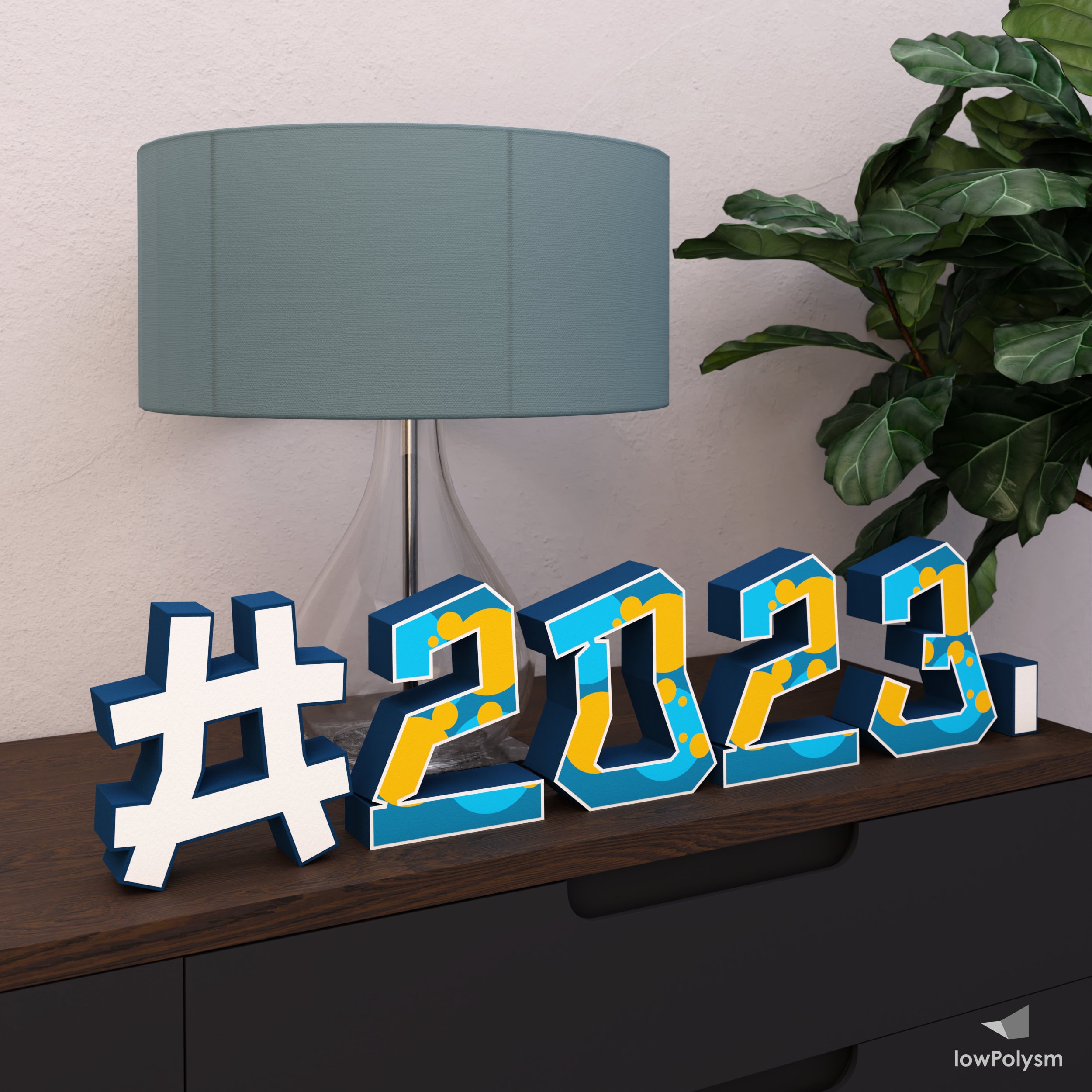 Graffiti 3D Numbers Template PDF DXF SVG Patterns, Diy Paper Number ...