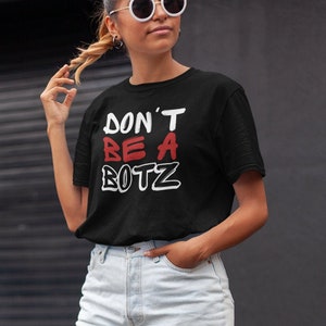 Koszulka Don't Be A Botz Samoan Zabawna koszulka Samoa Prezent dla brata Prezent urodzinowy dla siostrzenicy z wysp Pacyfiku Prezent dla siostrzeńca z Polinezji