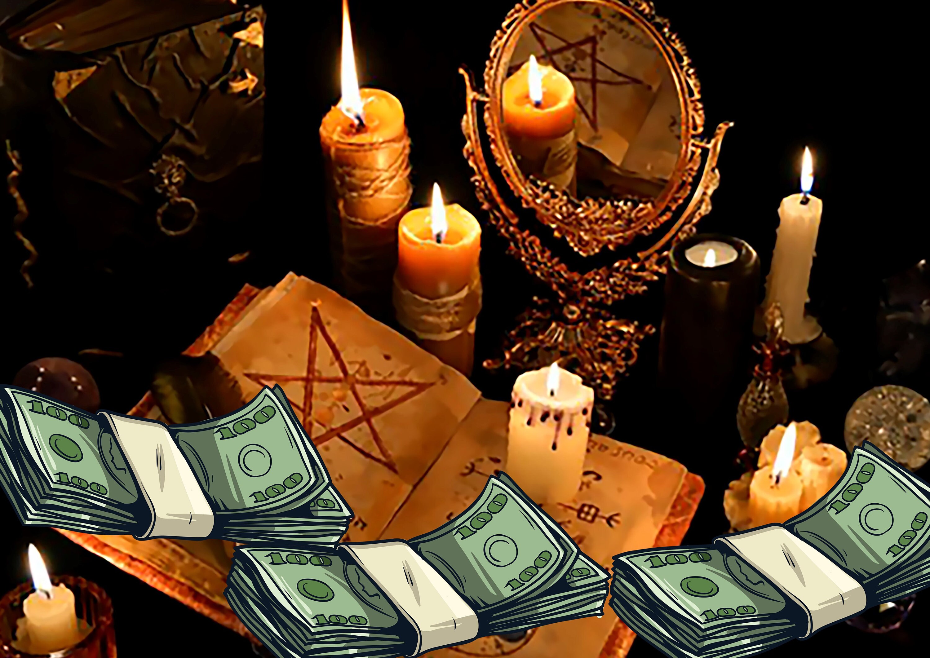 Money Spell Simple and easy spell to attract money. Wealth Etsy