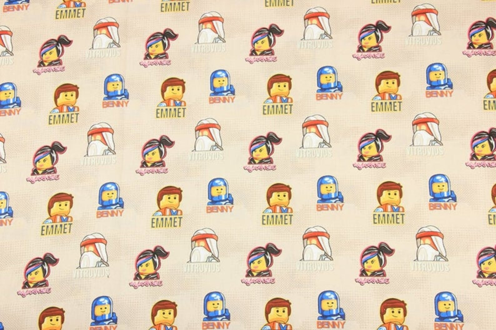 Dibujos animados ladrillos entrelazados de colores Tela Emmet | Etsy