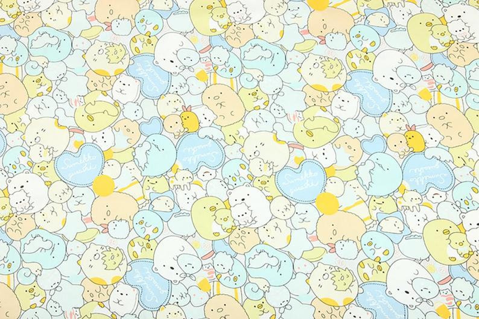 Sumikko Gurashi Fabric Cute Anime Cartoon Fabric Cotton Fabric | Etsy