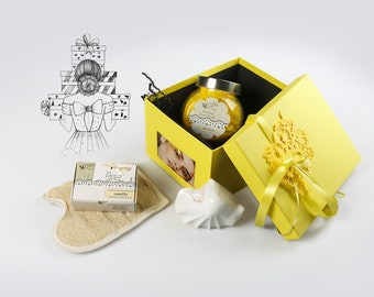 Vanilla Luxury Pamper Gift Box, Birthday Gift for Her, Hug in a Box, Self Care Package, Mother's Gift, Thinking of You Box, Thank you Gift