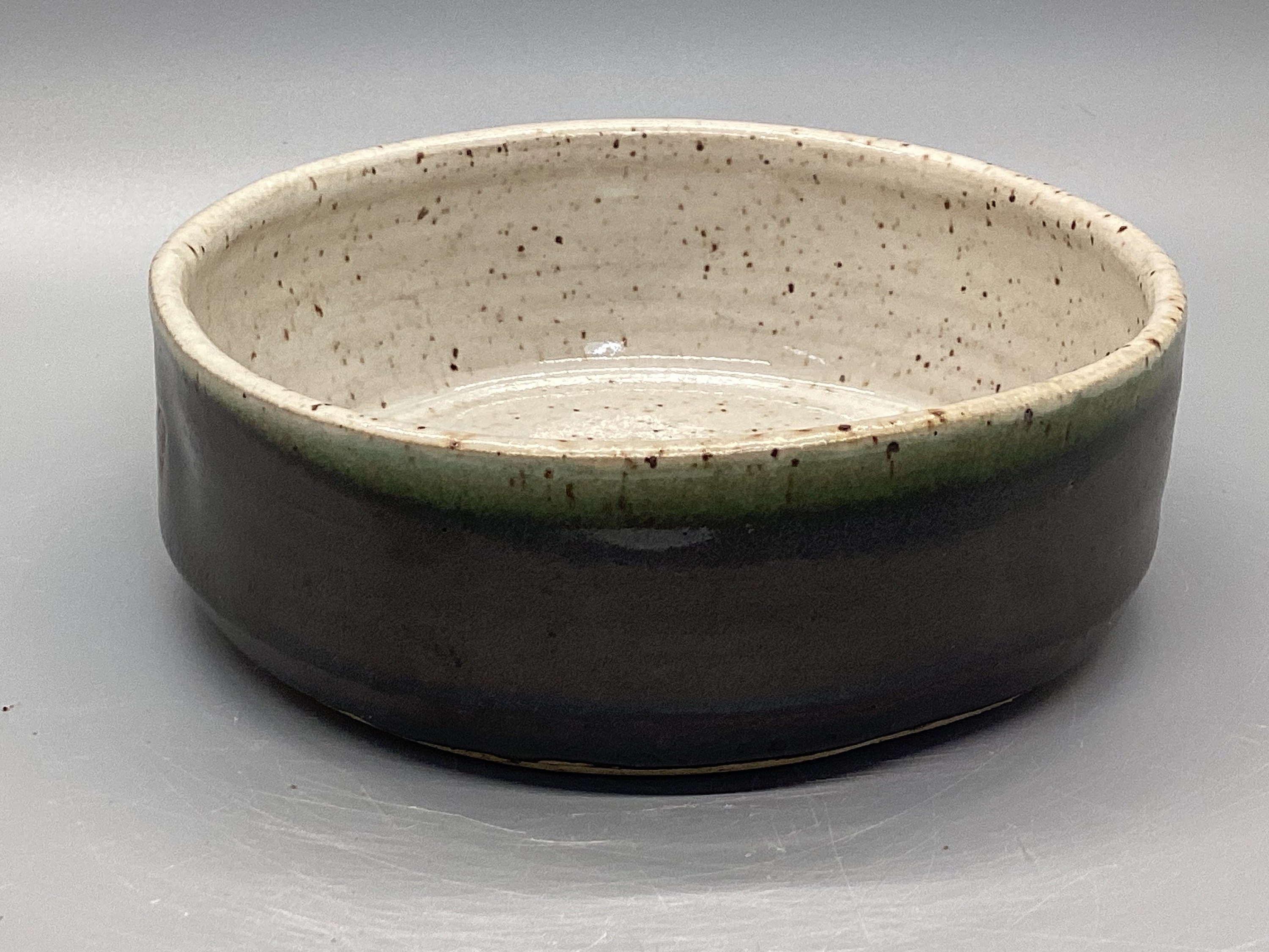 Small Speckled Dog Bowl — btw ceramics