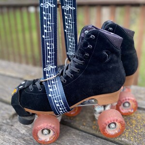 Music Notes Skate Leash, Yoga Mat Strap, Skateboard Leash, Roller Skate Leash, Carrying Strap