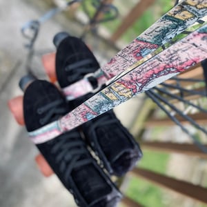 Atlas Skate Leash, Roller Skate Leash, Skateboard Leash, Yoga Mat Strap, Yoga Strap, Skate Leash, Carrying Strap. Ice Skate Leash