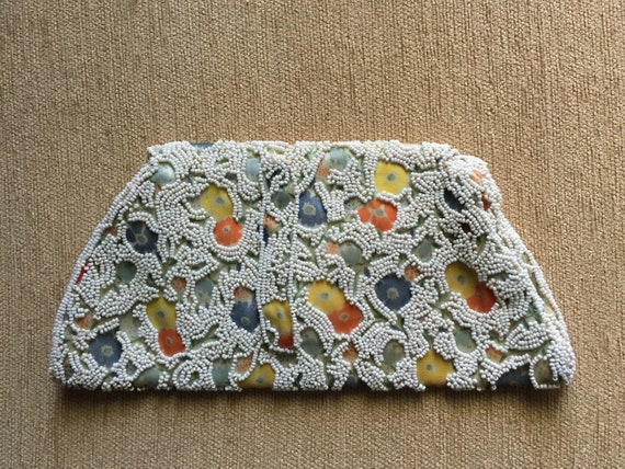 Small Hand-Beaded Clutch - image 2