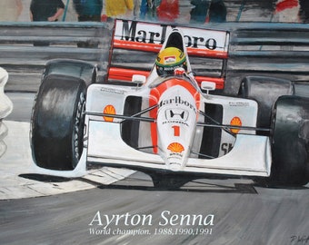 アイルトン セナ （アート）① モデルアート オートモデリング Vol.34 「