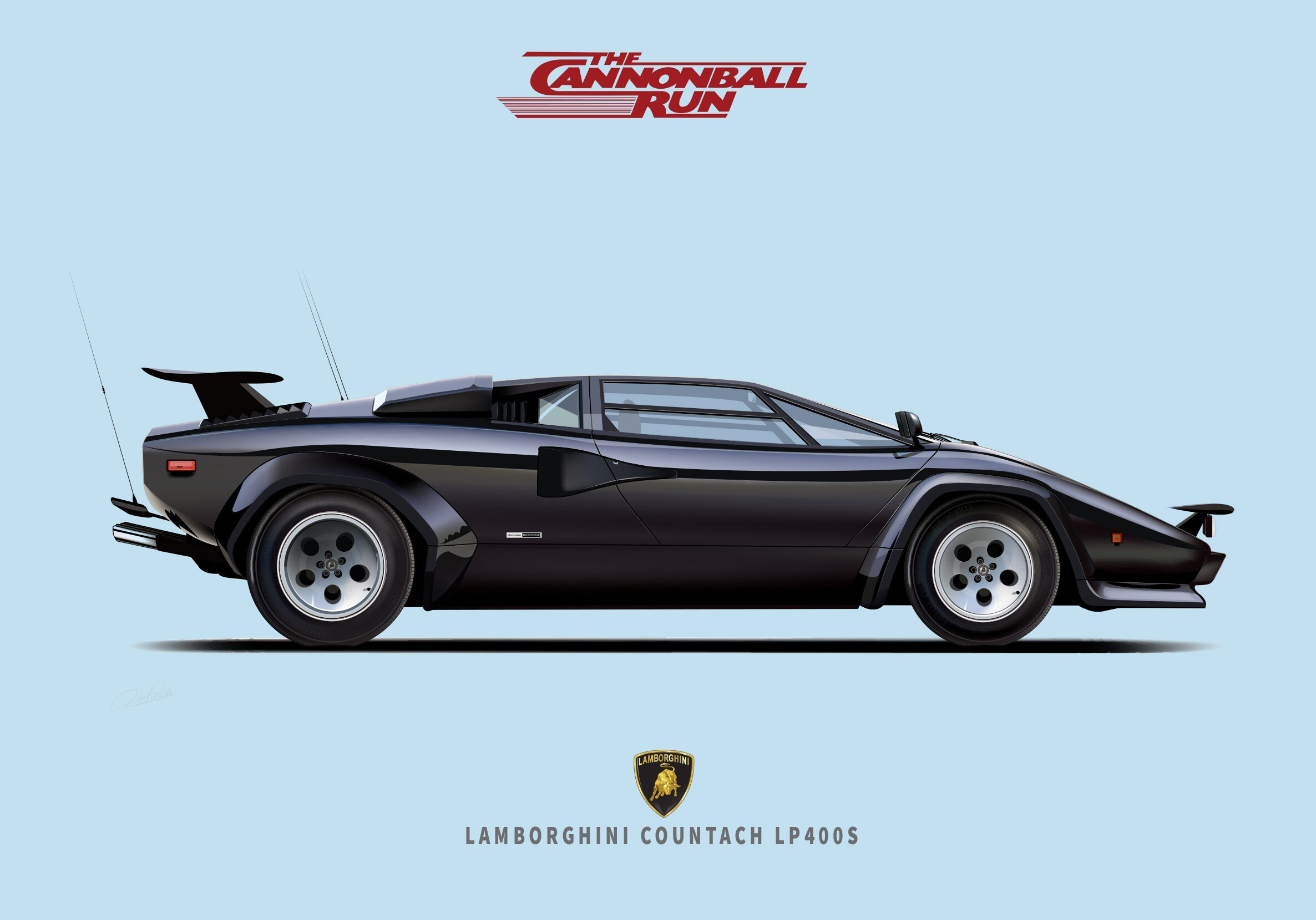 Descubrir 105+ imagen countach cannonball run Abzlocal.mx