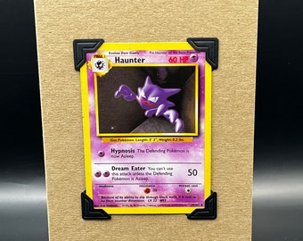 Original Vintage Haunter Pokémon 29/102 Base Set Keepsake Greeting