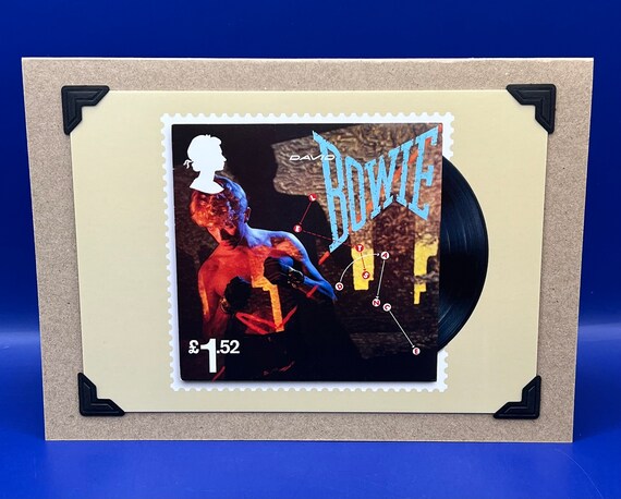 David Bowie PHQ Postcard 2017 Post Office Stamps Original Keepsake