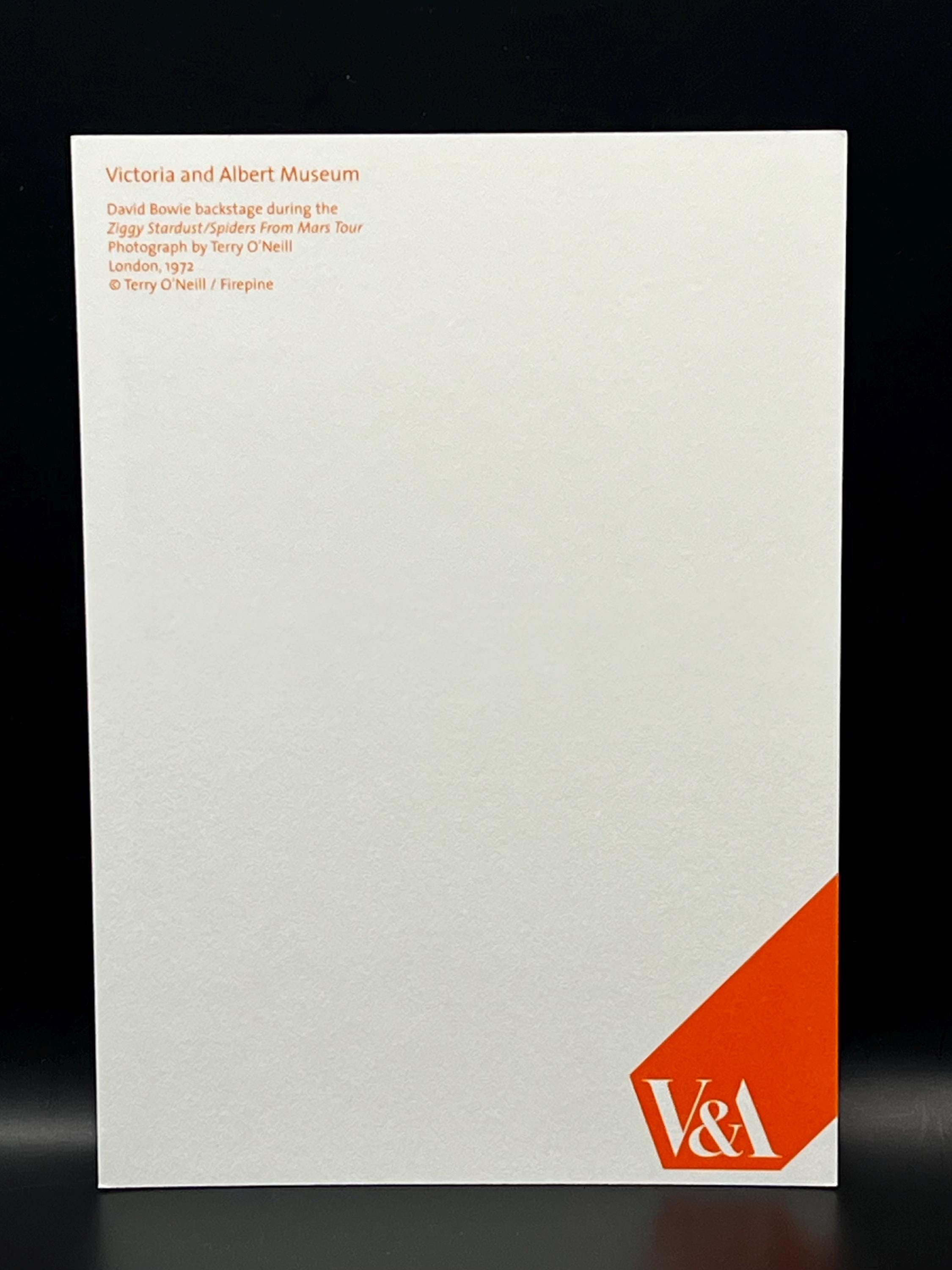 David Bowie Original Postcard V & A From the David Bowie is