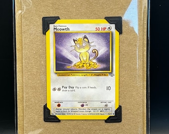 Original Vintage Meowth Pokmon 56/64 Jungle Set Keepsake Greeting Card -  Etsy
