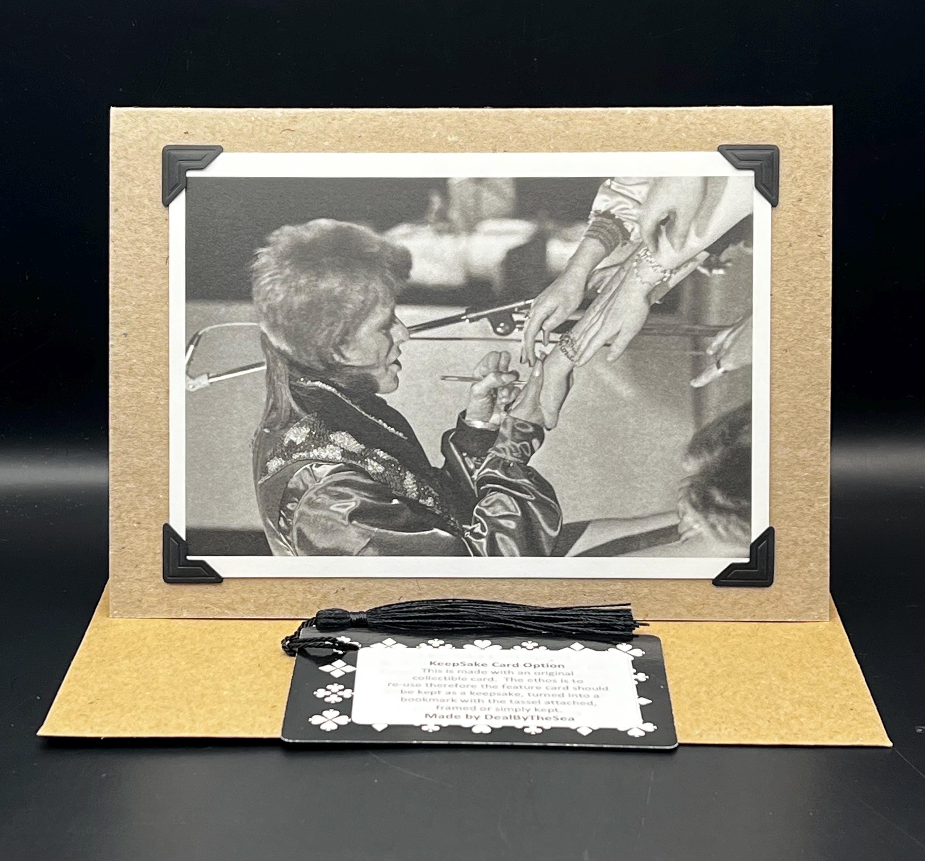 David Bowie Original Postcard V & A From the David Bowie is