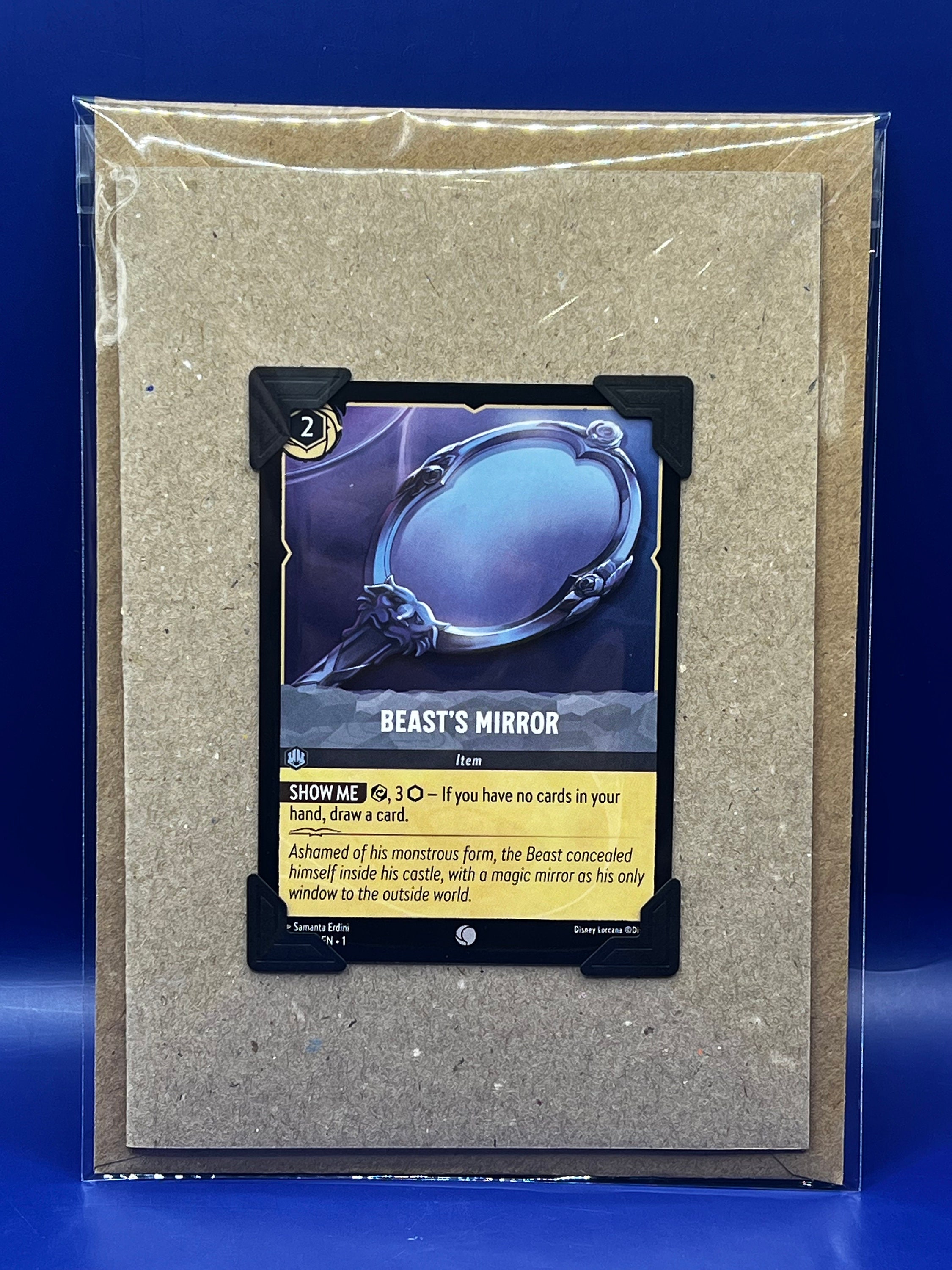 magic mirror lorcana card Disney Lorcana The First Chapter Beast's Mirror  Collectivities