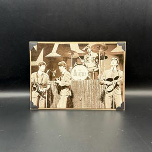 Original The Beatles PostCard KeepSake Carte de voeux Les Beatles à Londres