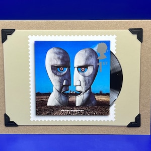 Pink Floyd PHQ Postcard 2010 Post Office Stamps Original KeepSake Greeting Card