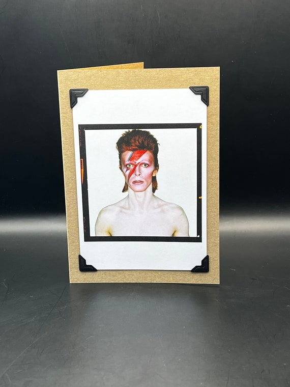 David Bowie Original Postcard V & A From the David Bowie is