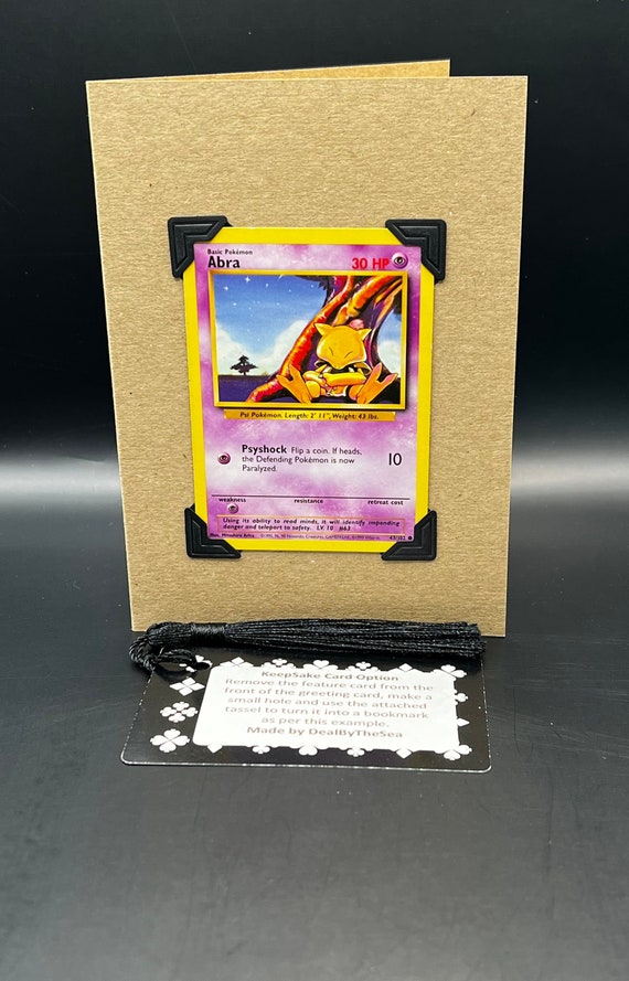 abra pokemon card 43 102 Abra 43/102 Edition 1 Set de Base Gradé CGS 9 – PokeStation