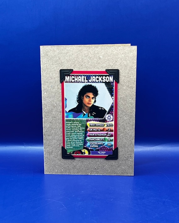＄Michael Jackson KING OF POP トランプカード　グッズ Michael Jackson Pop Legends Top Trumps Original 2015 Playing Card