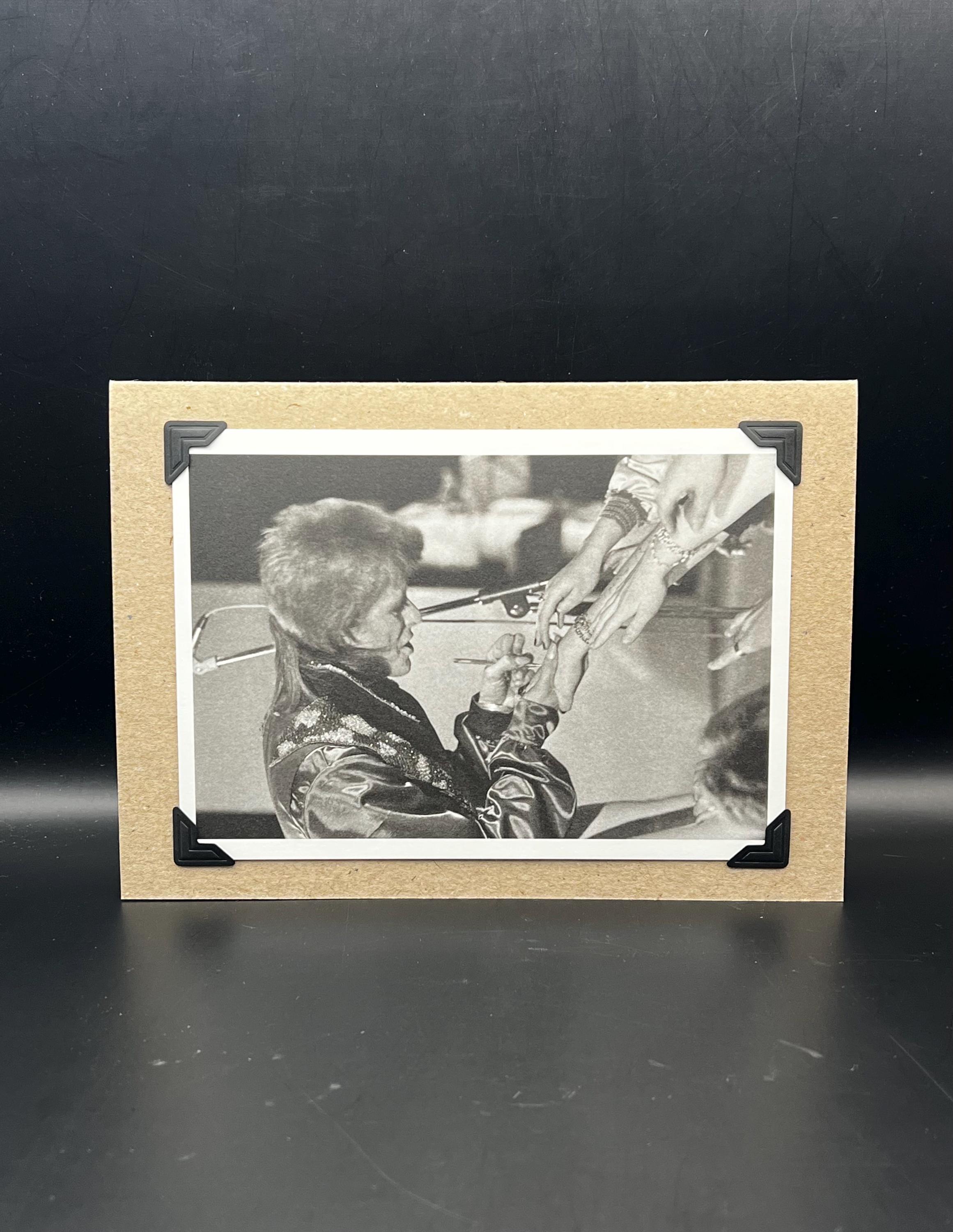 David Bowie Original Postcard V & A From the David Bowie is