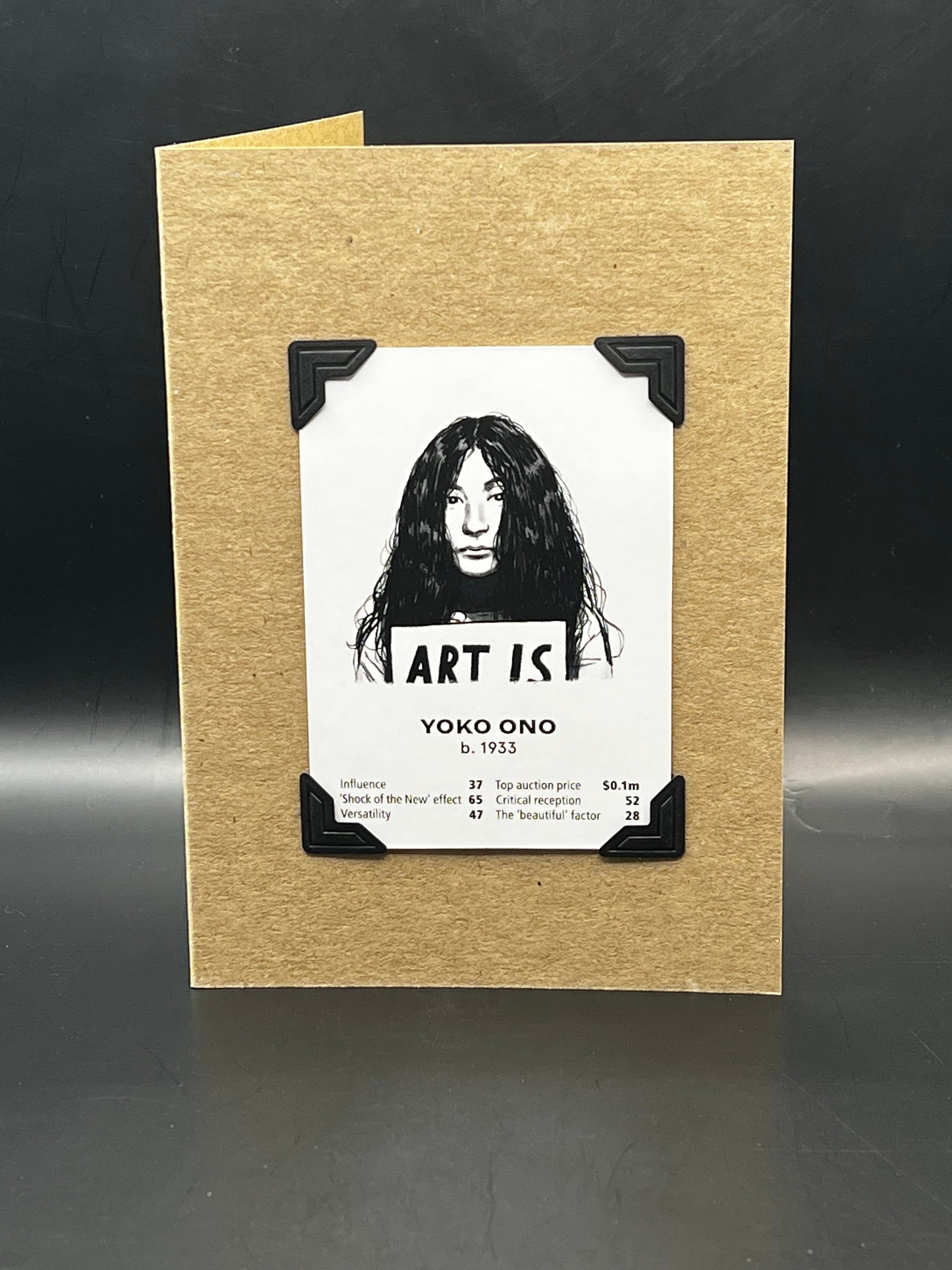 yoko様限定販売ページ Yoko Ono Artists Trump Card Keepsake Greeting Card - Etsy