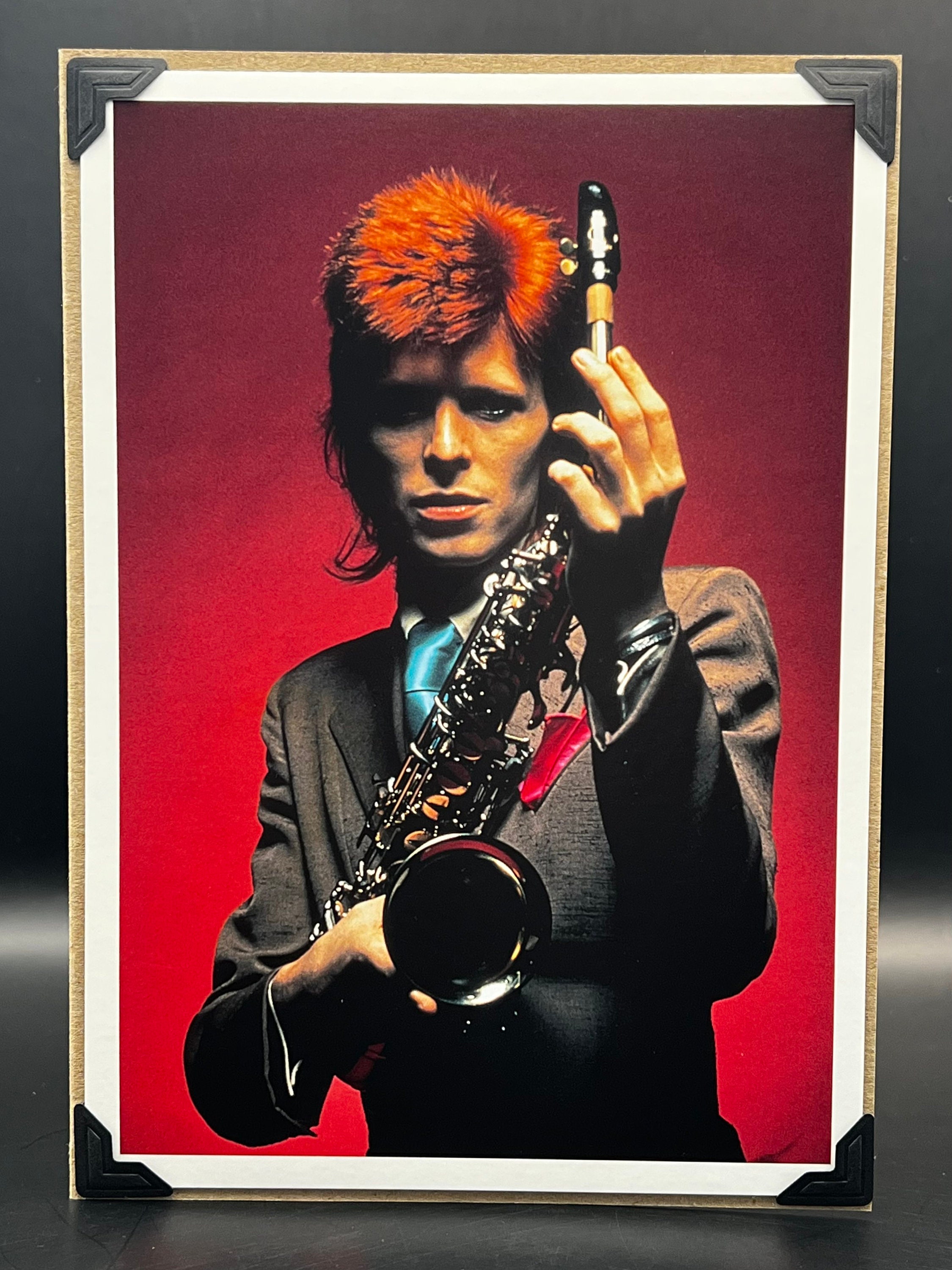 David Bowie Original Postcard V & A From the David Bowie is